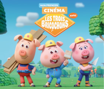 Mon premier cin&eacute;ma avec Les Trois Bricochons