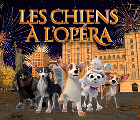 Les chiens à l'Opéra