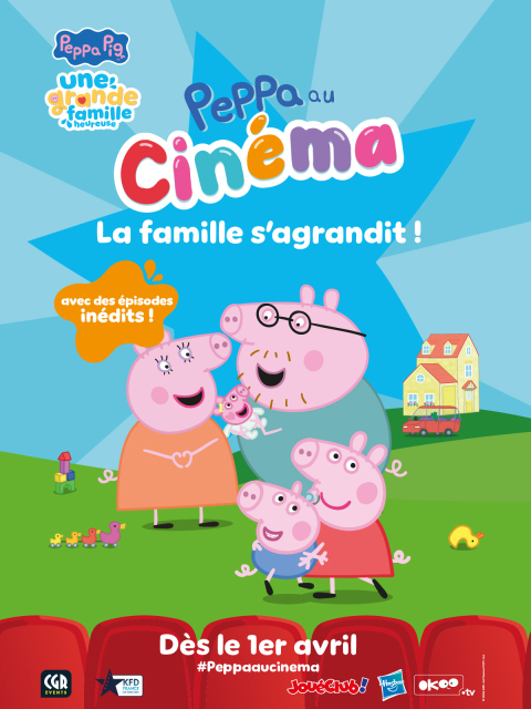 Peppa au cin&eacute;ma : La famille s&rsquo;agrandit ! 